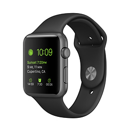 Apple Watch 1ère génération Gris sidéral